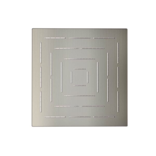 SQUARE SHAPE SINGLE FLOW MAZE OVERHEAD SHOWER - CHROME - Image 5