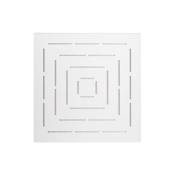 SQUARE SHAPE SINGLE FLOW MAZE OVERHEAD SHOWER - CHROME - Image 4