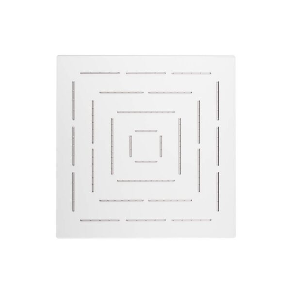 SQUARE SHAPE SINGLE FLOW MAZE OVERHEAD SHOWER - CHROME - Image 5