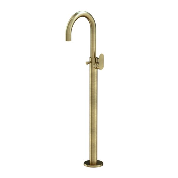 EXPOSED PARTS OF FLOOR MOUNTED SINGLE LEVER BATH MIXER - CHROME - Image 13