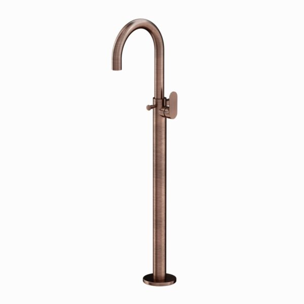 EXPOSED PARTS OF FLOOR MOUNTED SINGLE LEVER BATH MIXER - CHROME - Image 12