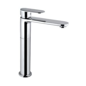 SINGLE LEVER HIGH NECK BASIN MIXER - CHROME