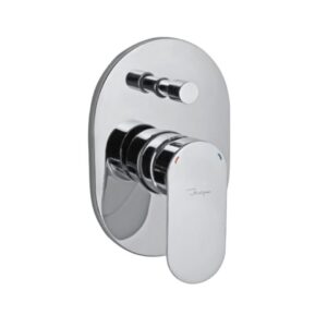 SINGLE LEVER EXPOSED PART KIT OF DIVERTER - CHROME