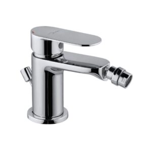 SINGLE LEVER BIDET MIXER WITH POPUP WASTE - CHROME