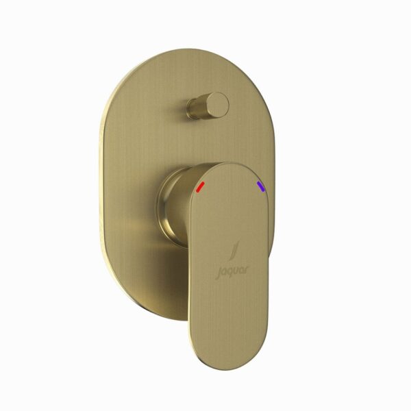 SINGLE LEVER EXPOSED PARTS KIT OF HI-FLOW DIVERTER - GOLD BRIGHT PVD - Image 8