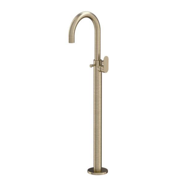 EXPOSED PARTS OF FLOOR MOUNTED SINGLE LEVER BATH MIXER - CHROME - Image 9