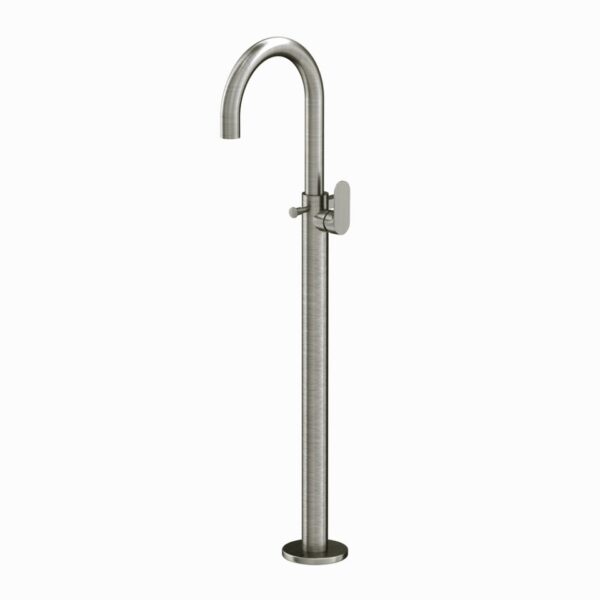 EXPOSED PARTS OF FLOOR MOUNTED SINGLE LEVER BATH MIXER - CHROME - Image 6
