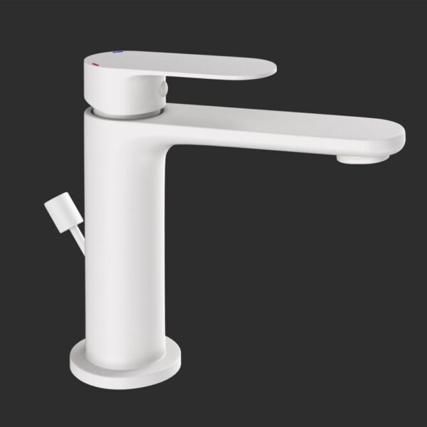 SINGLE LEVER BASIN MIXER WITH POPUP WASTE - CHROME - Image 2