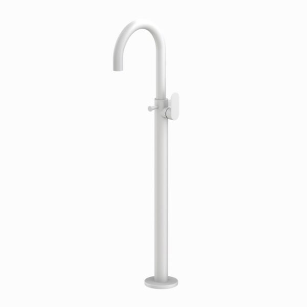 EXPOSED PARTS OF FLOOR MOUNTED SINGLE LEVER BATH MIXER - CHROME - Image 5
